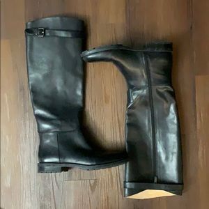 Banana Republic Leather Riding Boot